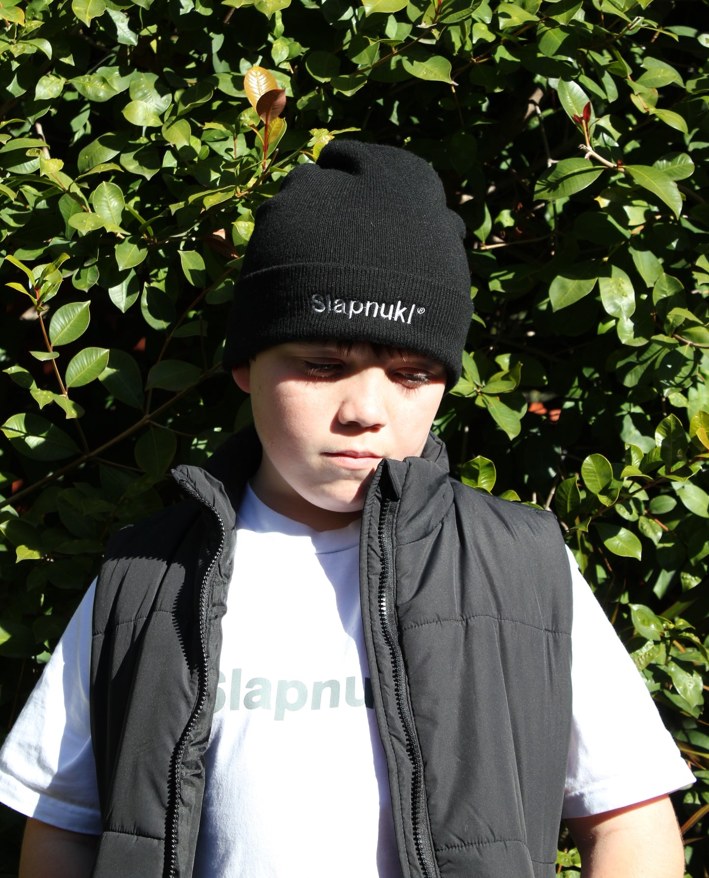 Slapnukl - Logo Cuff Beanie Black